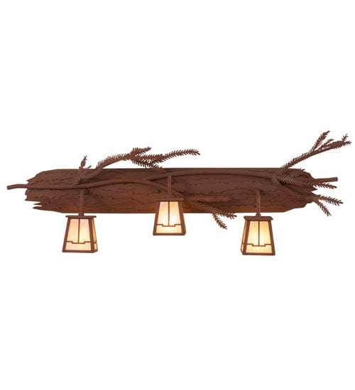 Pine Branches 38" 3 Light Vanity Light