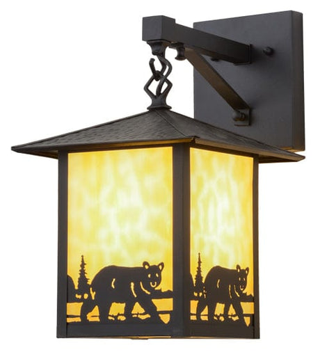 Bear Waters 9" Hanging Wall Sconce