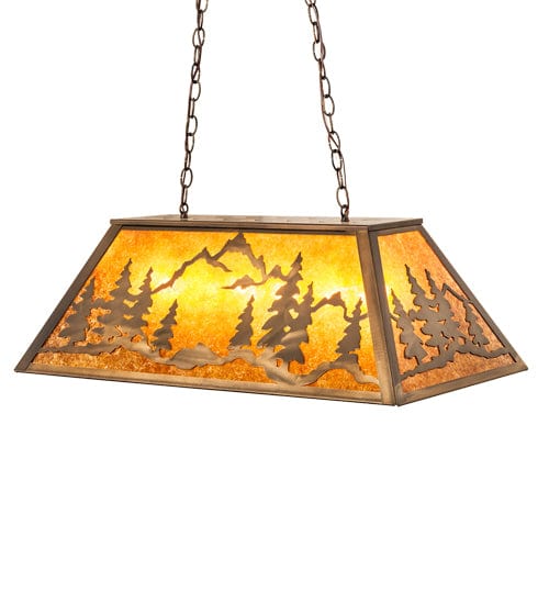 Cascade Range 33" Oblong Pendant