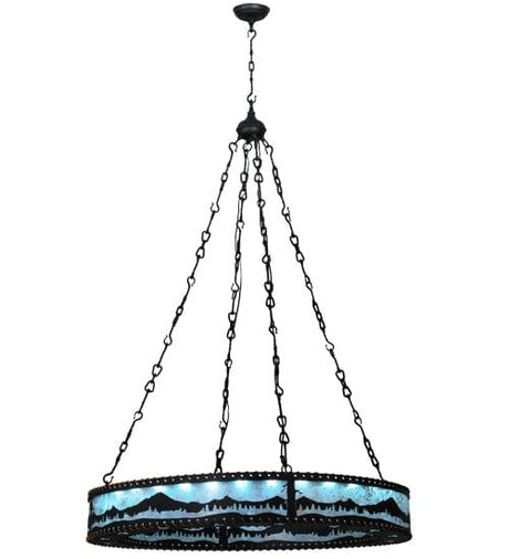 Cascade Range 42" Ring Chandelier