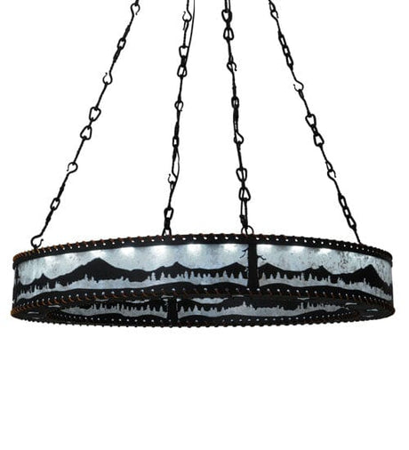 Cascade Range 42" Ring Chandelier