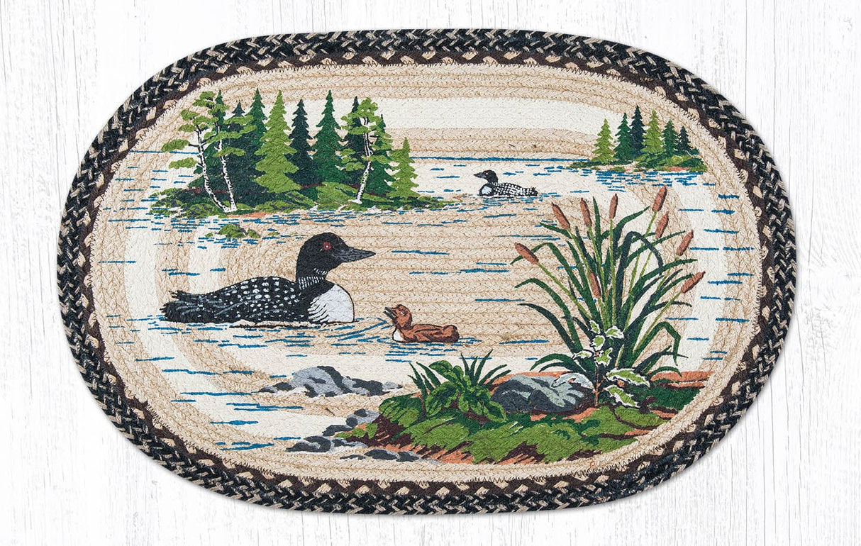 Loon Lake Oval Rug