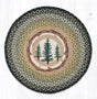 Timber Country Round Patch Rug