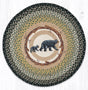 Mama Bear Round Patch Rug