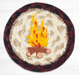 Campfire Blaze Printed Coaster