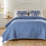 Cottage Blues Reversible Quilt Set