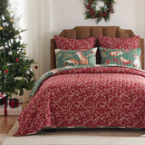 Holiday Willow Reversible Quilt Set