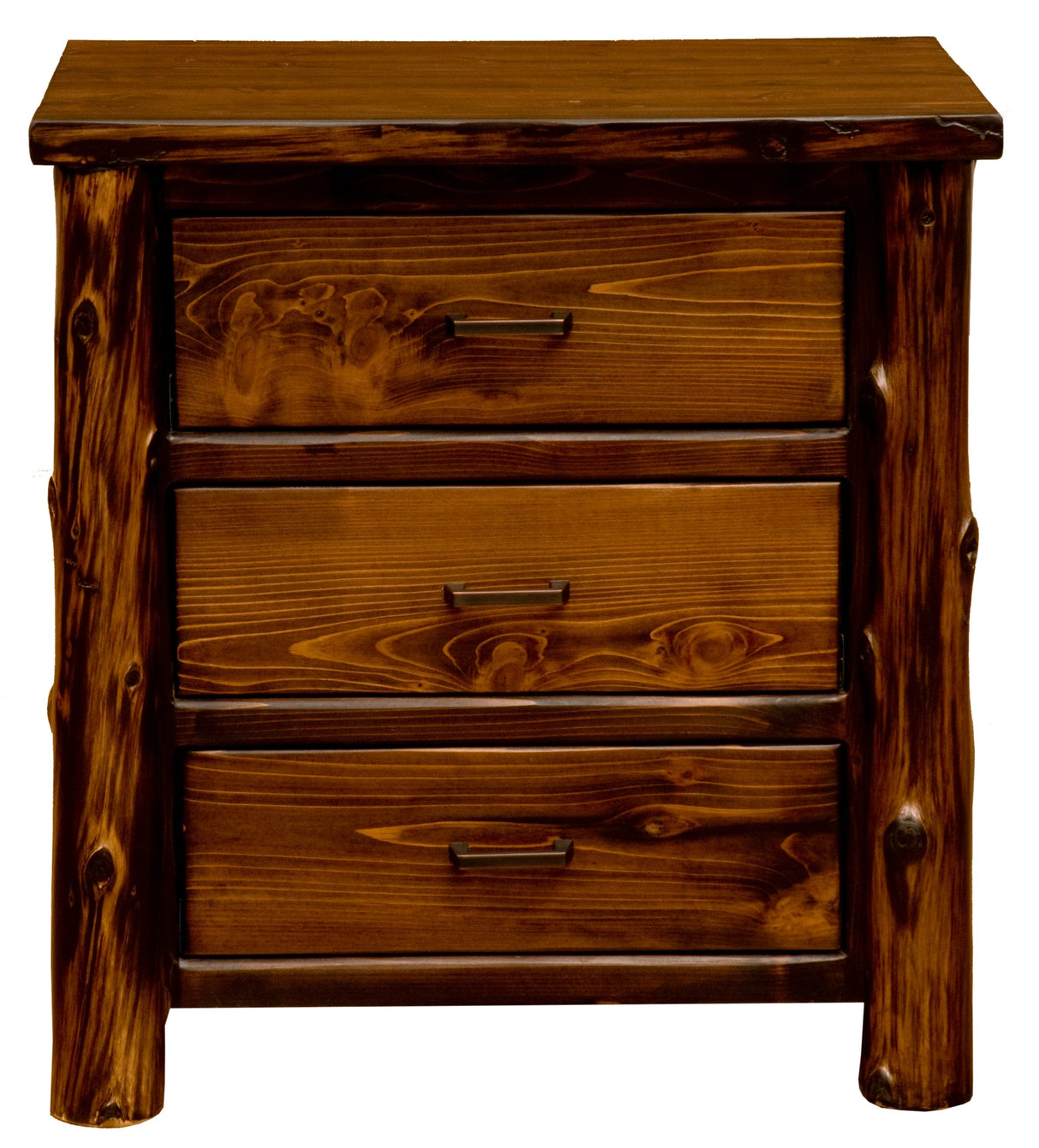 Cedar Creek XL 3 Drawer Nightstand