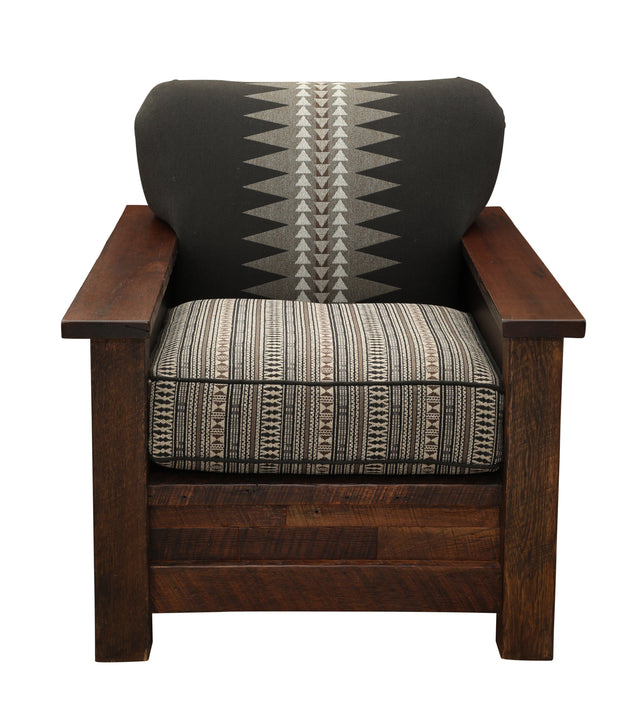 Barnwood Americana Lounge Chair