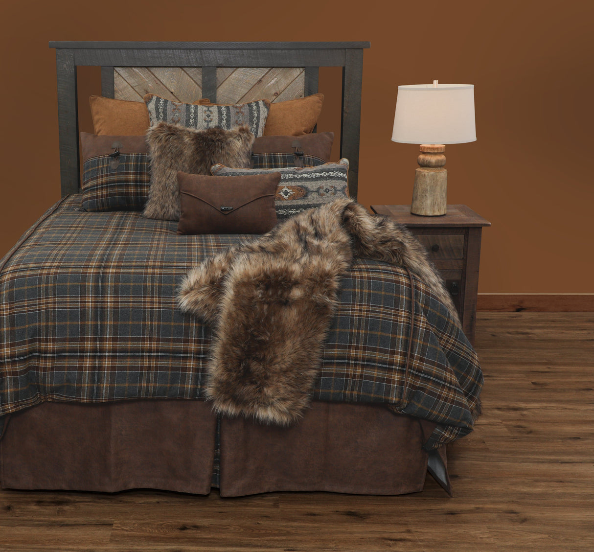 Oxford Plaid Duvet