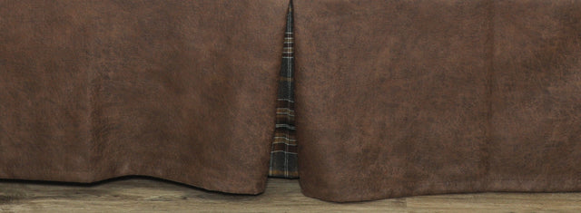 Oxford Plaid Bedskirt