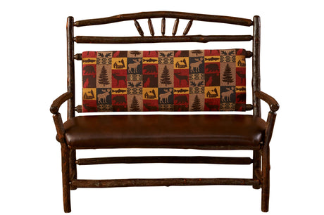 Hickory Settee