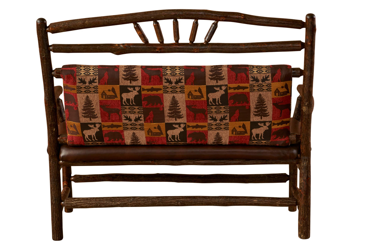 Hickory Settee