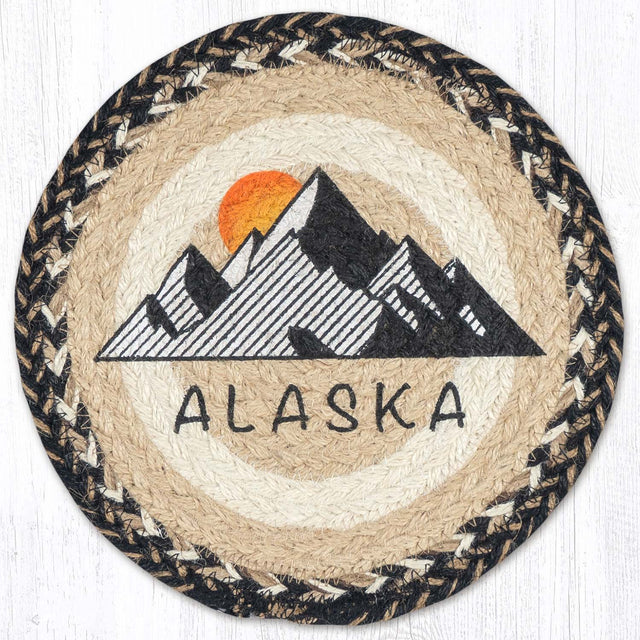 Alaska Printed Round Trivet