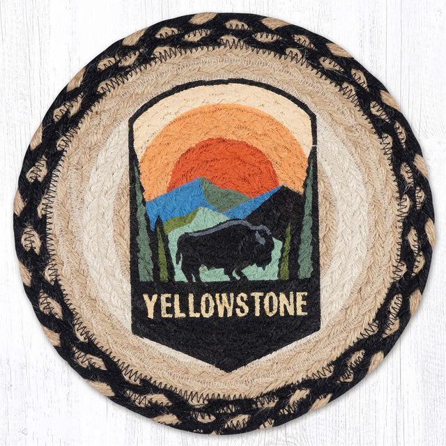 Yellowstone Printed Round Trivet