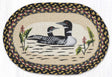 Lake Scene Loon Oval Placemat