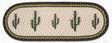 Southwest Saguaro Oval Table Runner