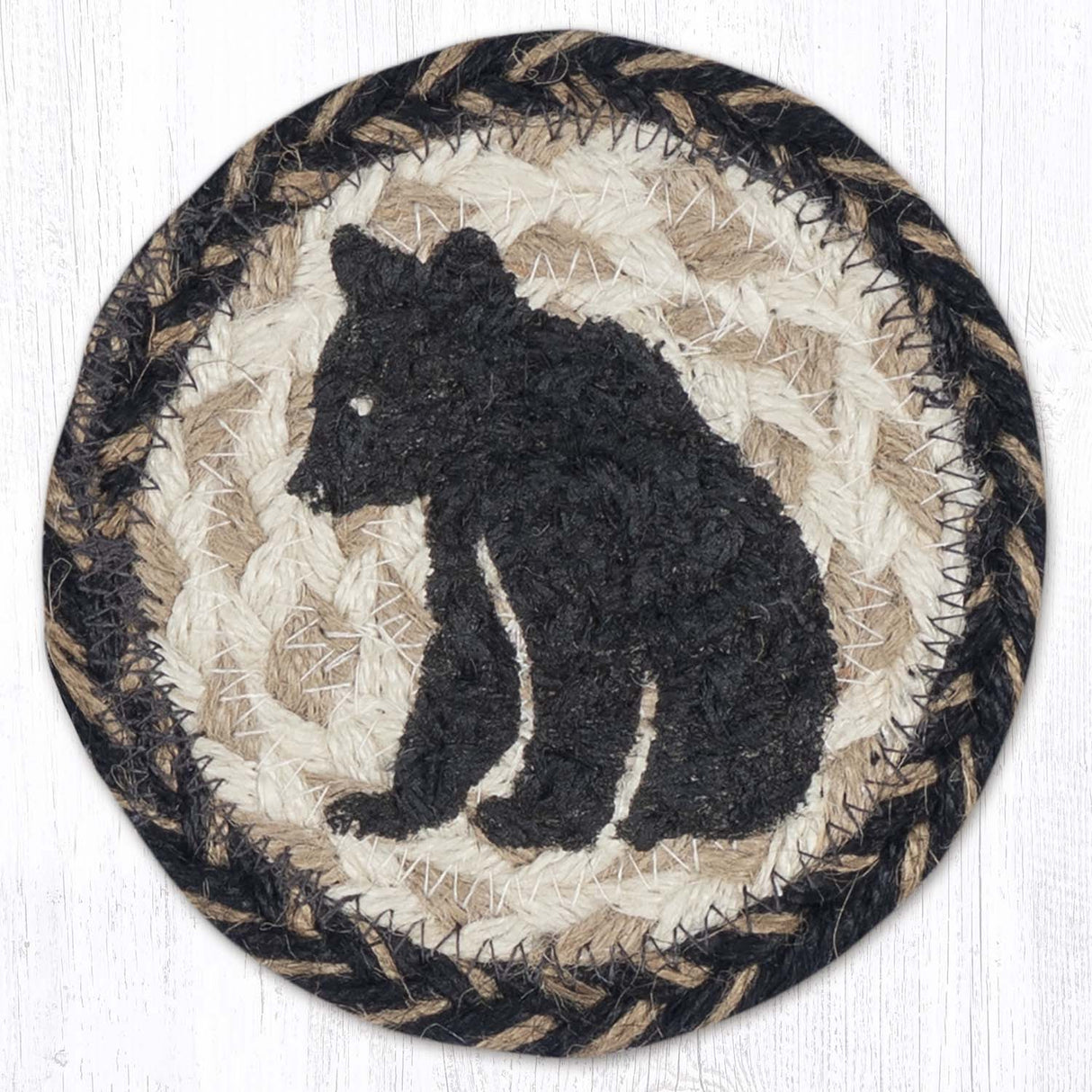 Cub Silhouette Printed Coaster