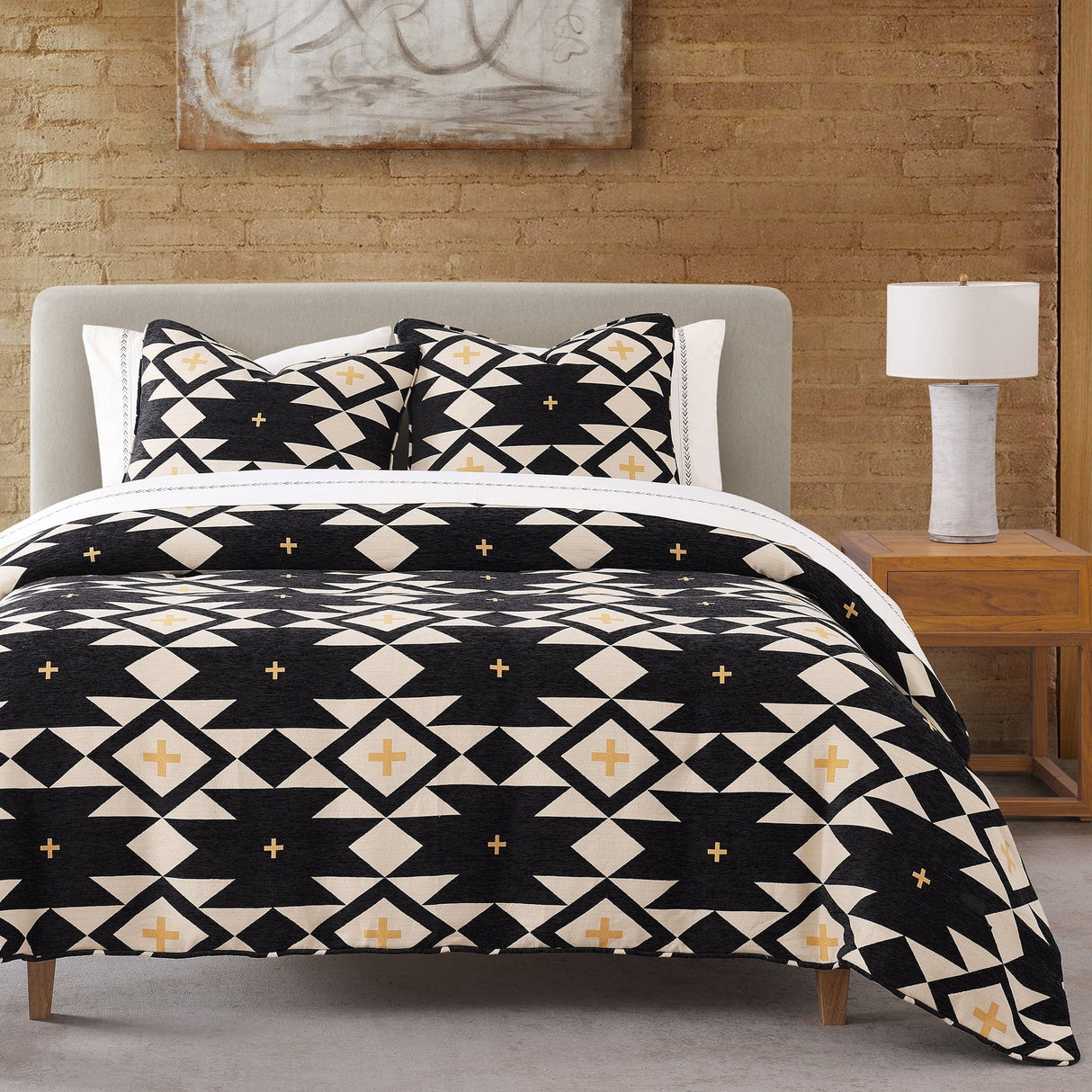 Black Sands Duvet Cover Set