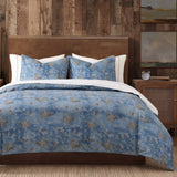 Denim Washed Cowboy Comforter Set