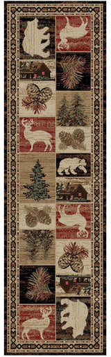 Wildlife Hillside Area Rug