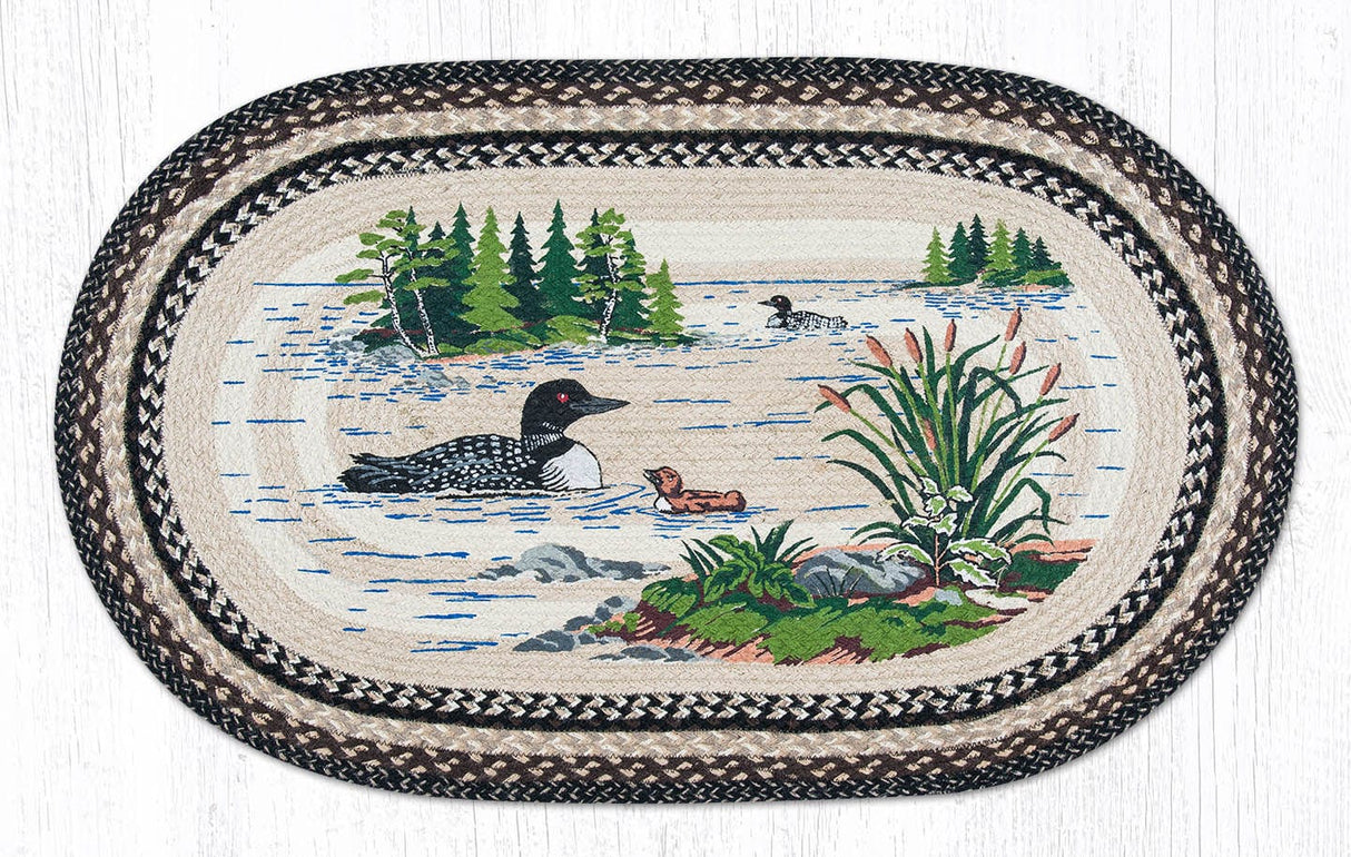 Loon Lake Oval Rug