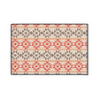 Aztec Peach Non-Slip Rug