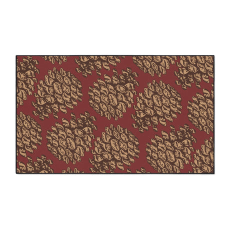 Autumn Pinecone Non-Slip Rug