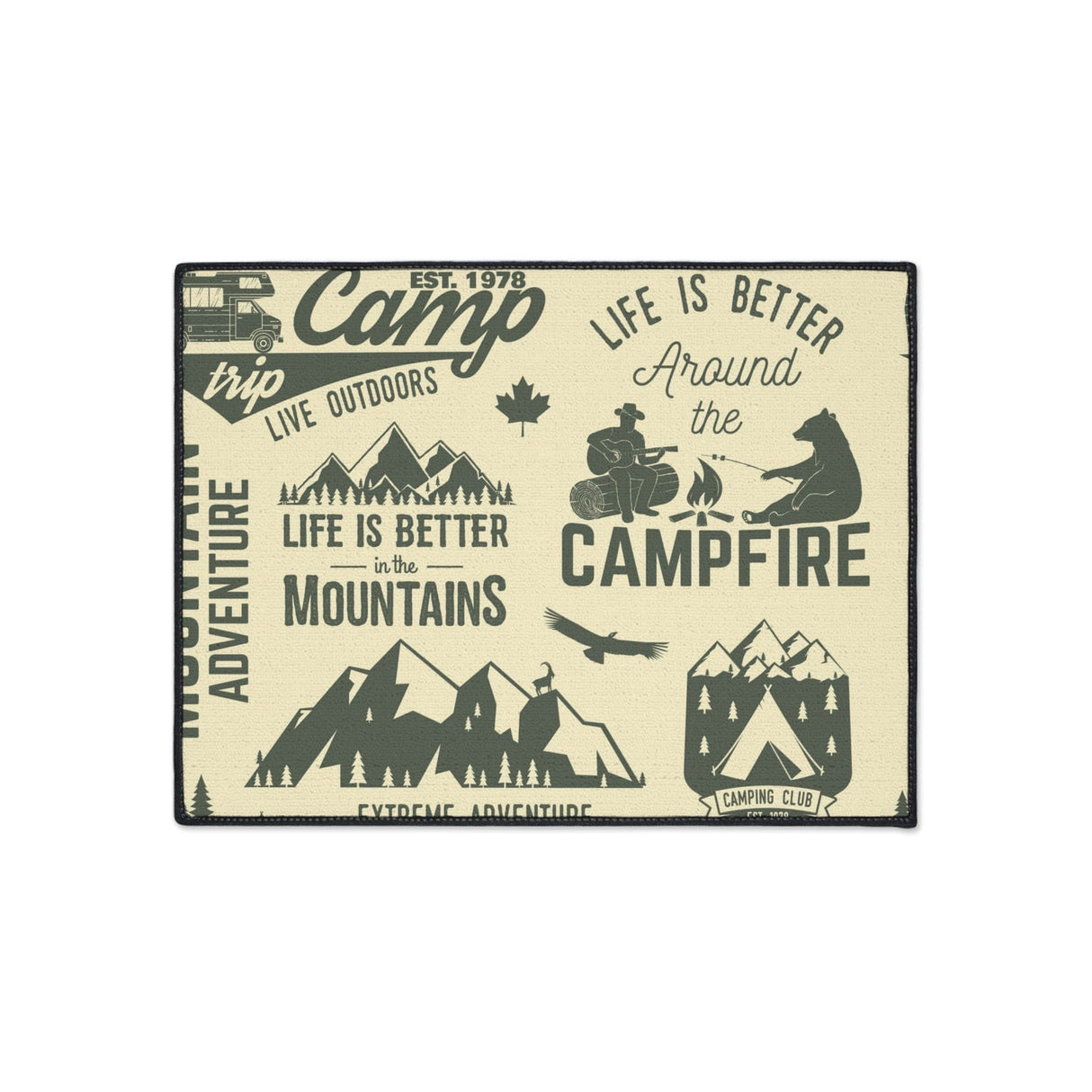 Summer Camp Non-Slip Rug