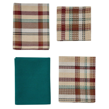 Upland Game Plaid Dishtowel Set