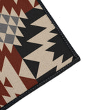 Red Black Southwest Non-Slip Rug