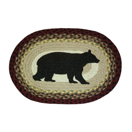 Autumn Bears Oval Placemat