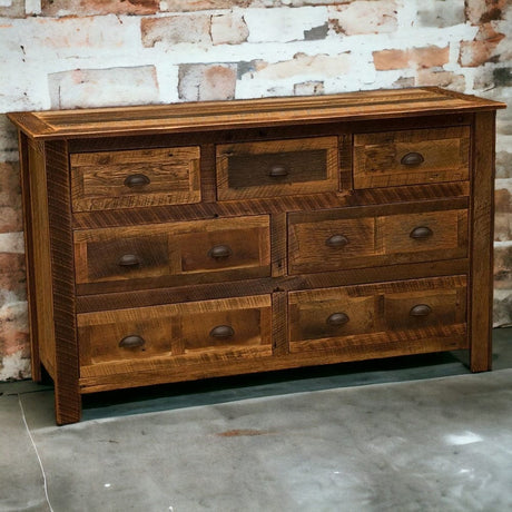 Barnwood 7 Drawer Chest