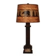 Black Bear Band Table Lamp