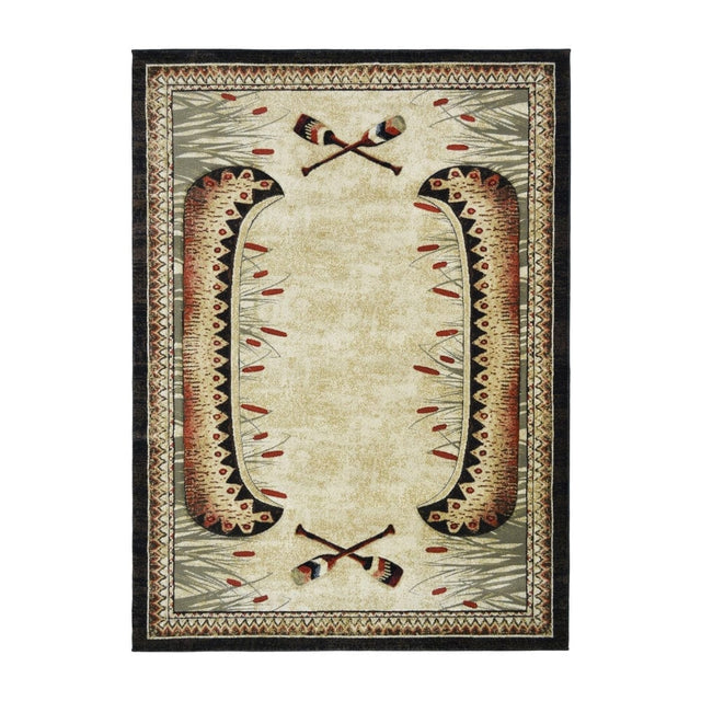 Canoe Trip Area Rug