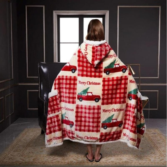 Christmas Time Wearable Throw