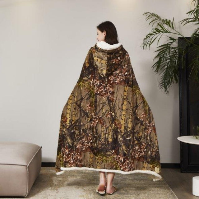 Camoflauge Wearable Throw