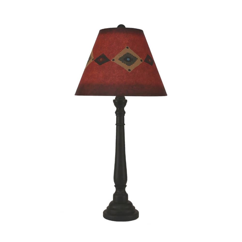 Desert Mountain Round Buffet Lamp