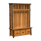 Hickory Log Entry Locker