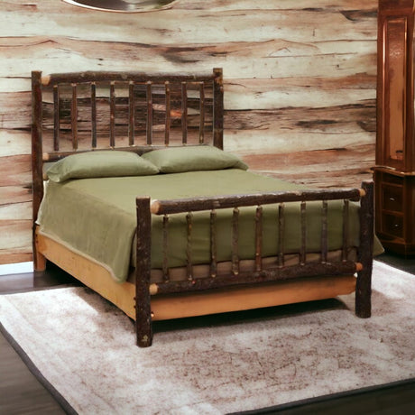 Hickory Traditional Bed