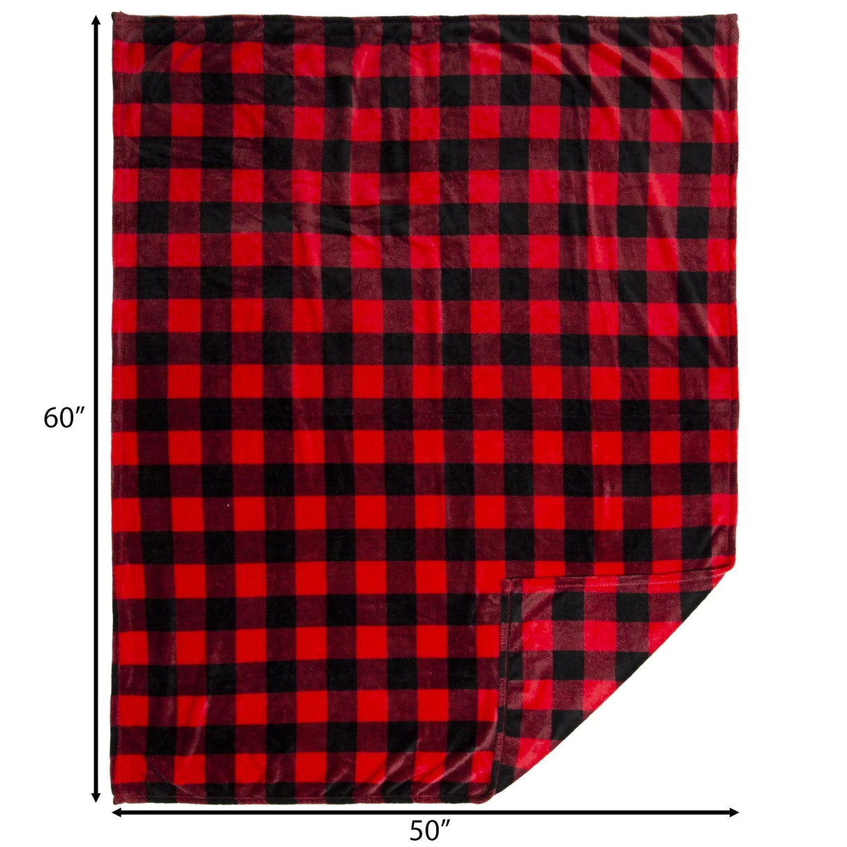 Northwoods Plaid Travel Blanket