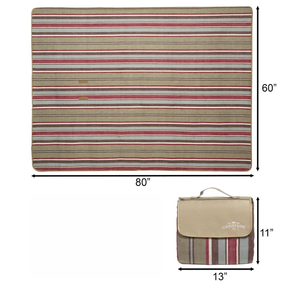 Prairie Stripe Picnic Blanket