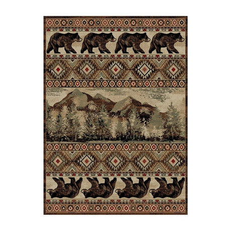 Mountain Friends Area Rug