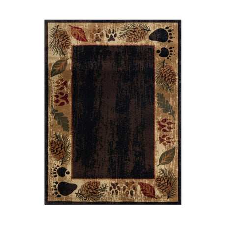 Nature Border Area Rug