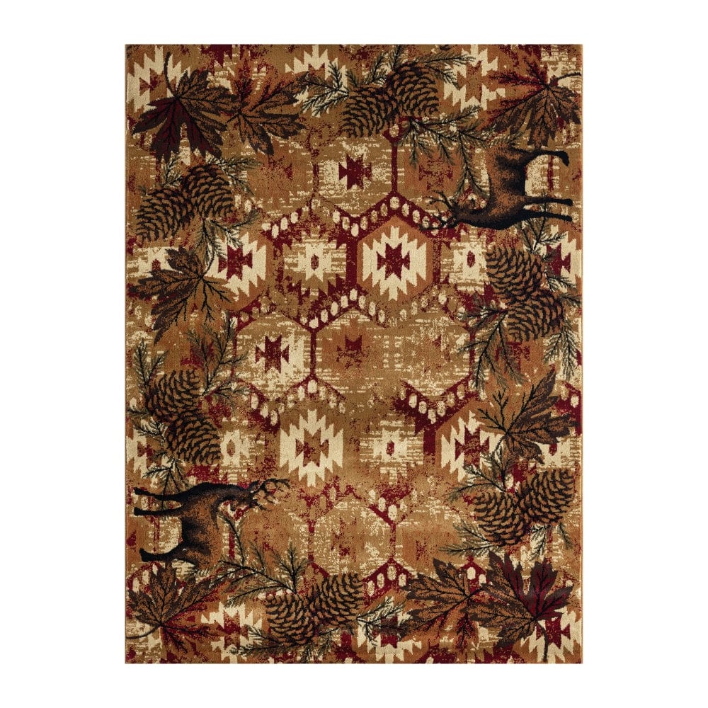 Pine Check Area Rug