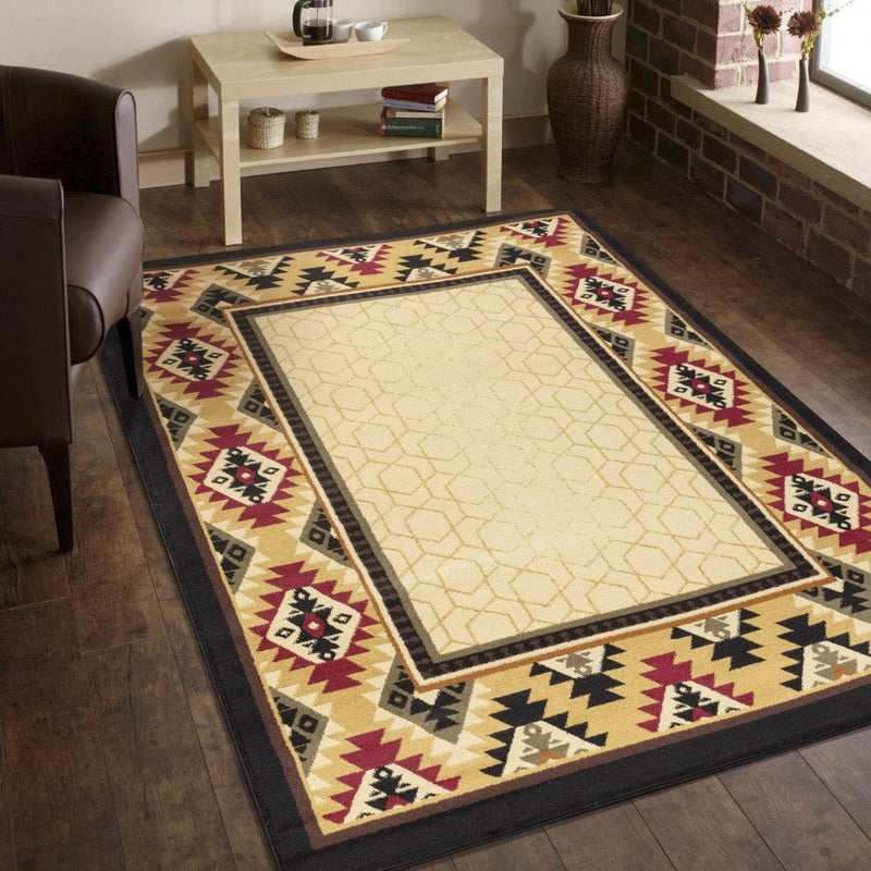 Tempe Boarder Area Rug