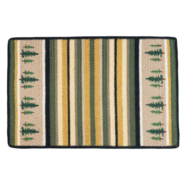 Timber Country Oblong Patch Rug