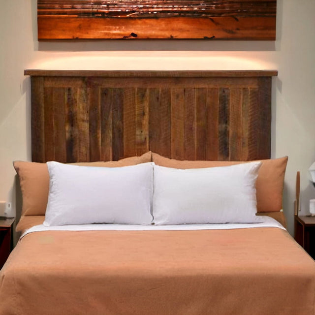 Traditional Barnwood Headboard