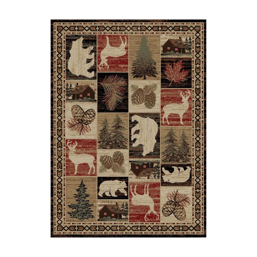 Wildlife Hillside Area Rug