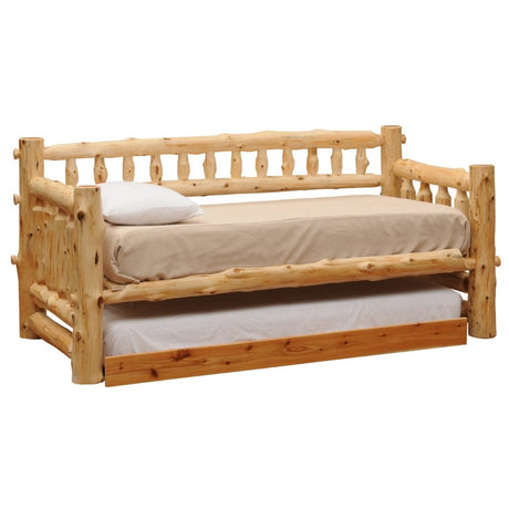 Cedar Log Day Bed